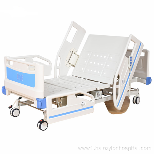 adjustable medical 5-function electric hospital bed